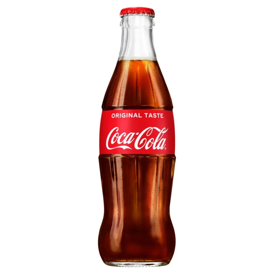 COCA COLA GLASS BOTTLES (24x330ml)