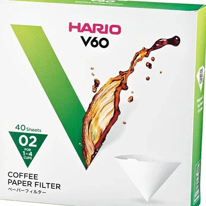 HARIO V60 FILTER PAPERS - SIZE 2 (40)